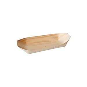 Wood Serving-Ware Pine Oval Boat 115X65Mm