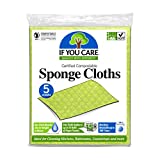 If You Care 100% Natural Sponge Cloths, 5 Count
