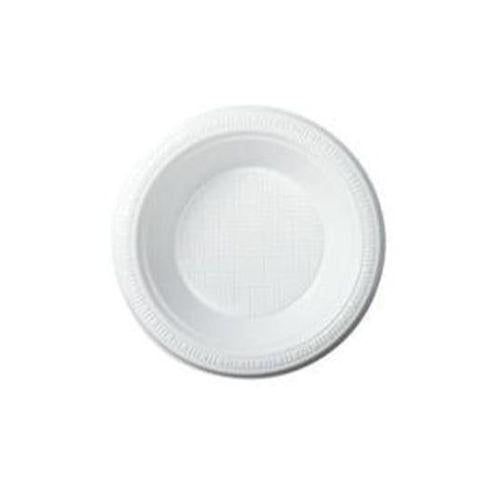 Bowls Plastic Round White 175Mm