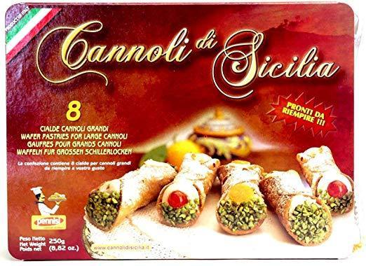 Cannoli Shells Carton 100 X 11.5cm