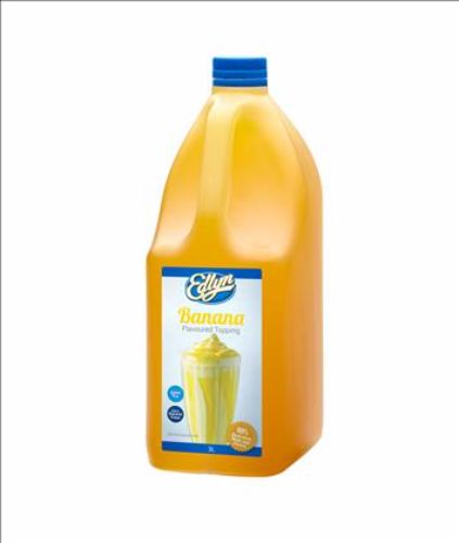 Edlyn Topping Banana Syrup 3L x 2