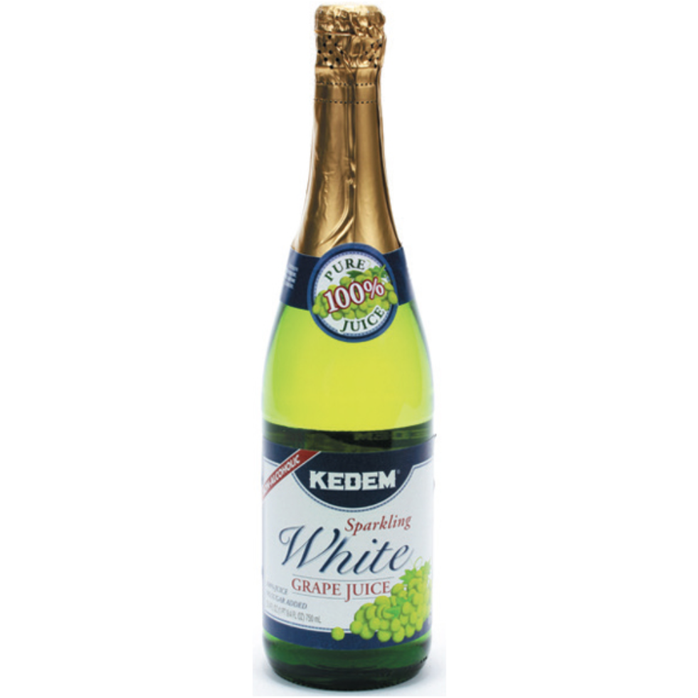 12 x Kedem Sparkling White Grape Juice 750Ml