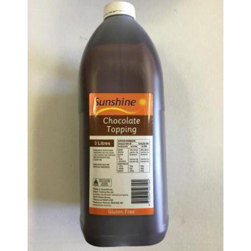 Sunshine Topping Chocolate 3L