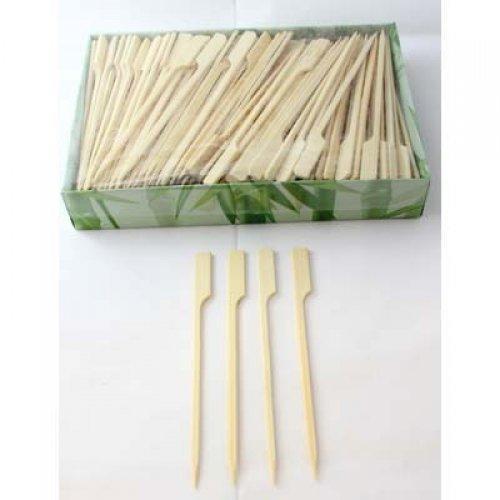 250 Pack Alpen Bamboo Skewers Paddle 15Cm