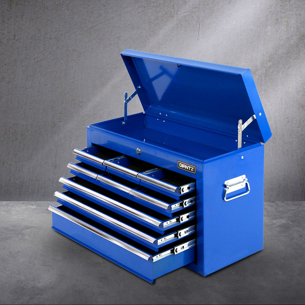 Giantz 5 Drawer Mechanic Tool Box Storage Trolley - Blue