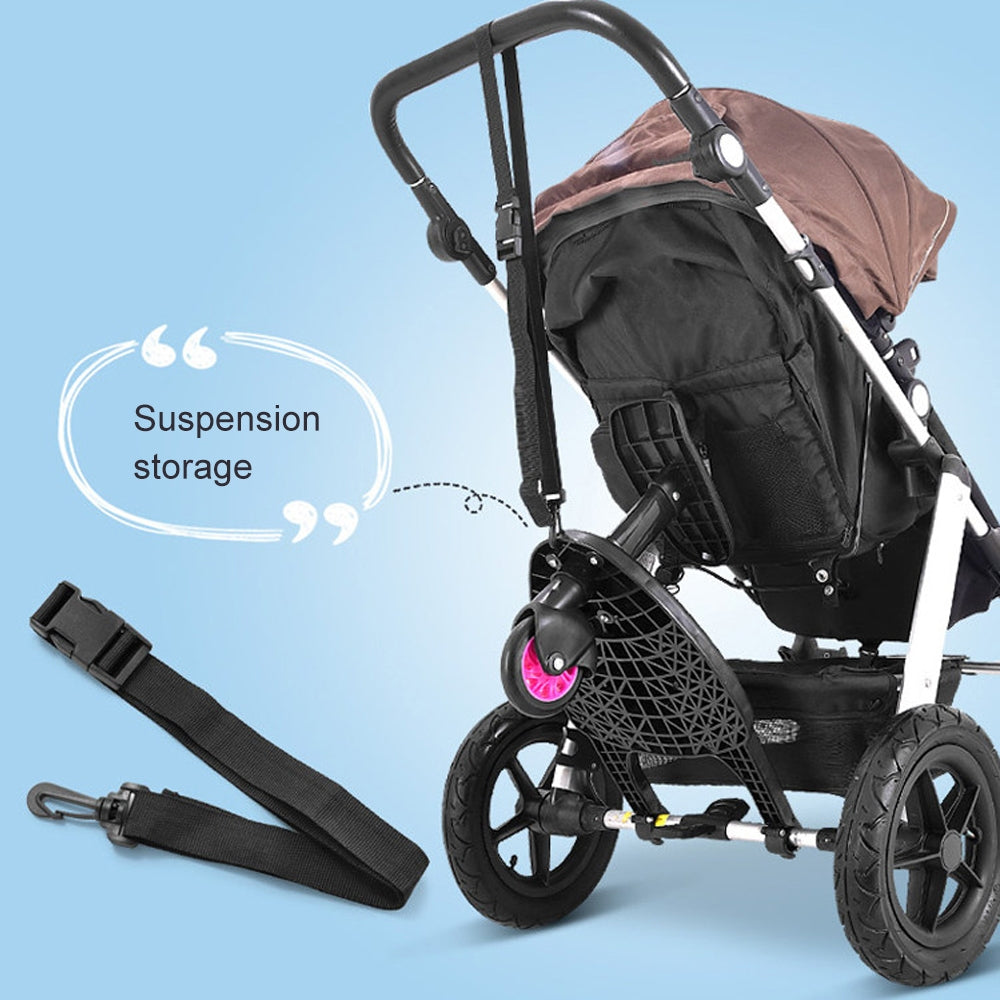 Stroller step outlet board