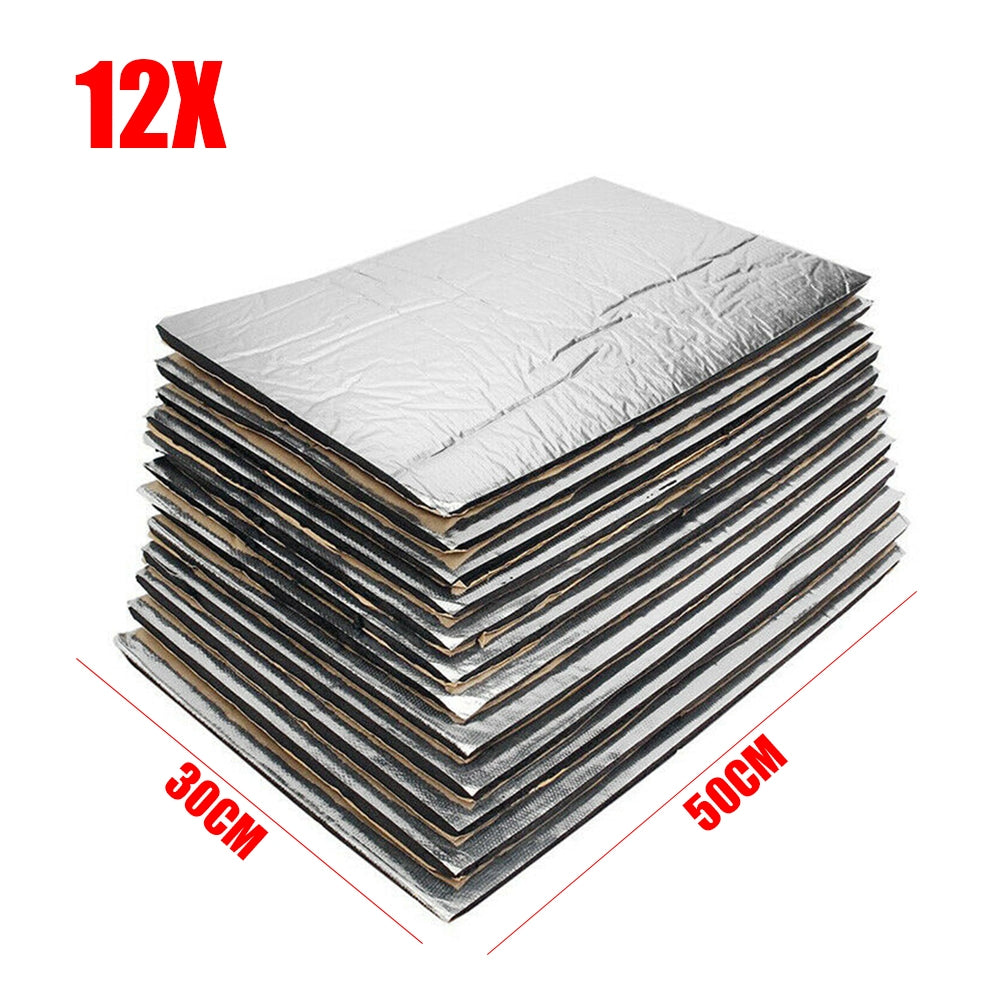 Sound Deadening Mat, Car Heat Shield Insulation Noise Reduce 12x