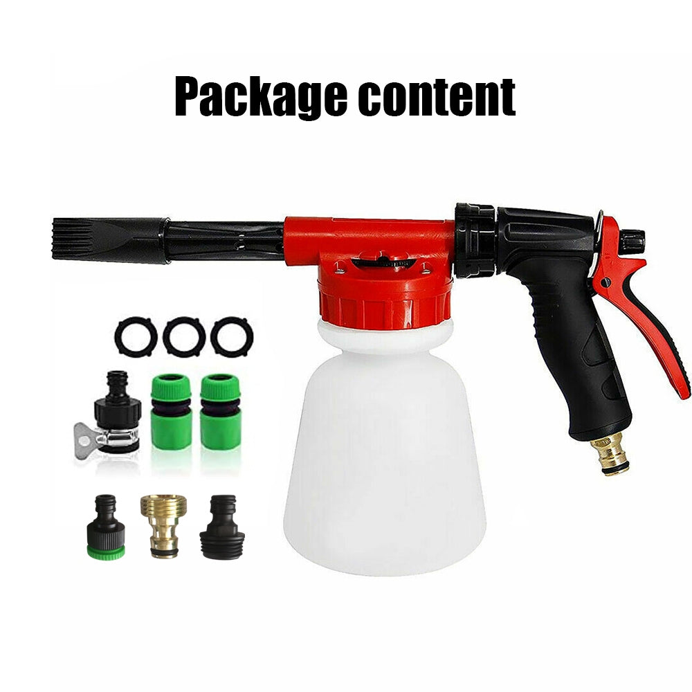 PLANTCRAFT 10M Retractable Garden Water Hose Reel Storage Spray Gun Rewind