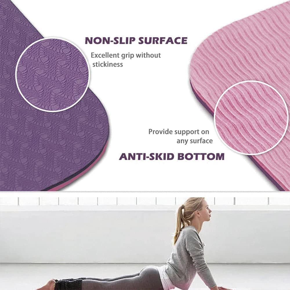 VERPEAK NBR Yoga Mat 1.5CM (Pink)