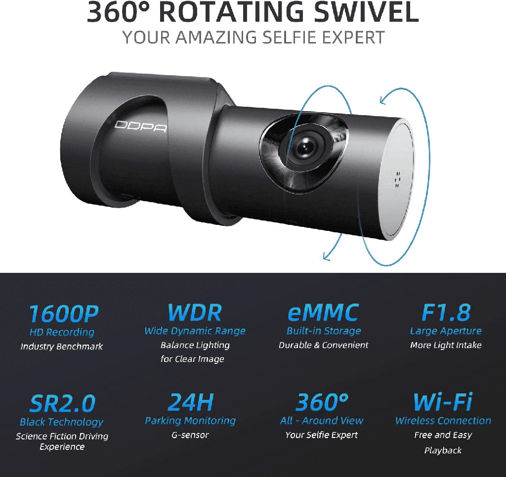 DDPAI Mini 3 Dashcam