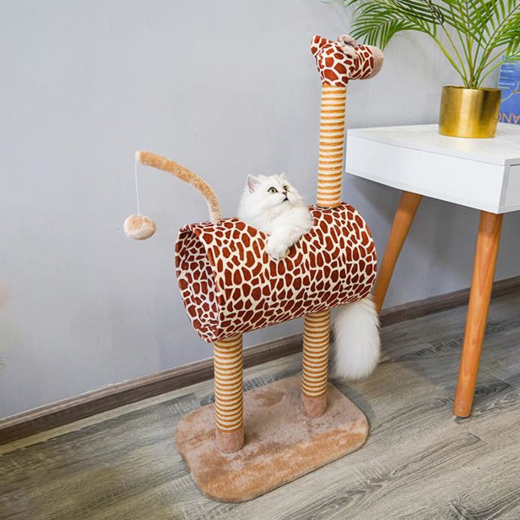 Floofi Cat Tree Giraffe - FI-CT-102-RN