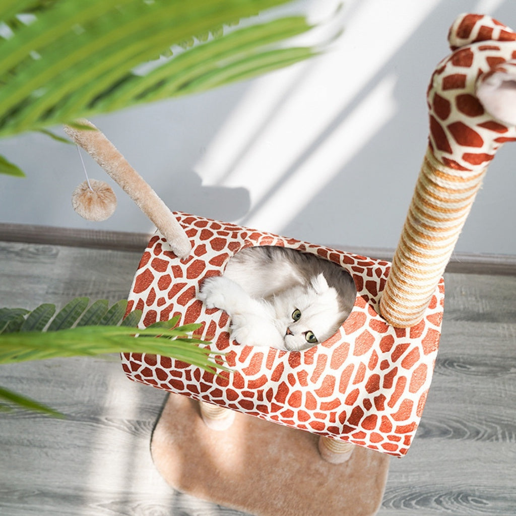 Floofi Cat Tree Giraffe - FI-CT-102-RN