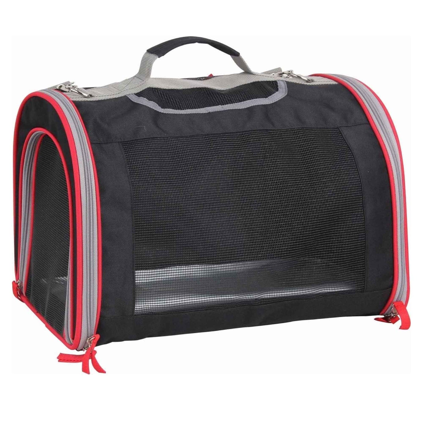 Pet Carrier Dog Cat Puppy Bag Large Expandable Foldable Travel Portable Mesh Sac