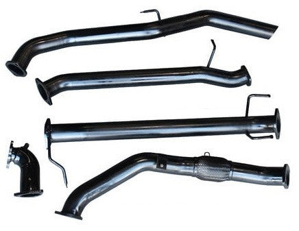 3 INCH PIPE ONLY RHINO EXHAUST FOR 3.0L MAZDA BT-50