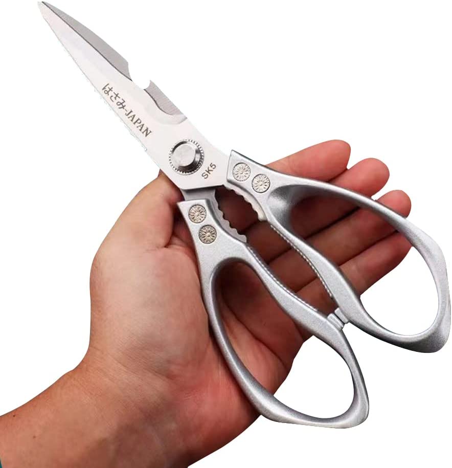 2-Pack Kitchen Shears, Heavy Duty Kitchen Scissors Sharp Stainless Steel, Food Cooking Scissors for Cutting Meat, Chicken, Vegetable and Fish, Bottle Opener