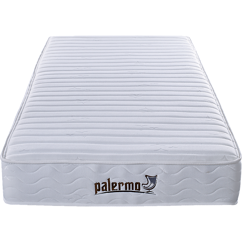 Palermo Contour 20cm Encased Coil Single Mattress CertiPUR-US Certified Foam