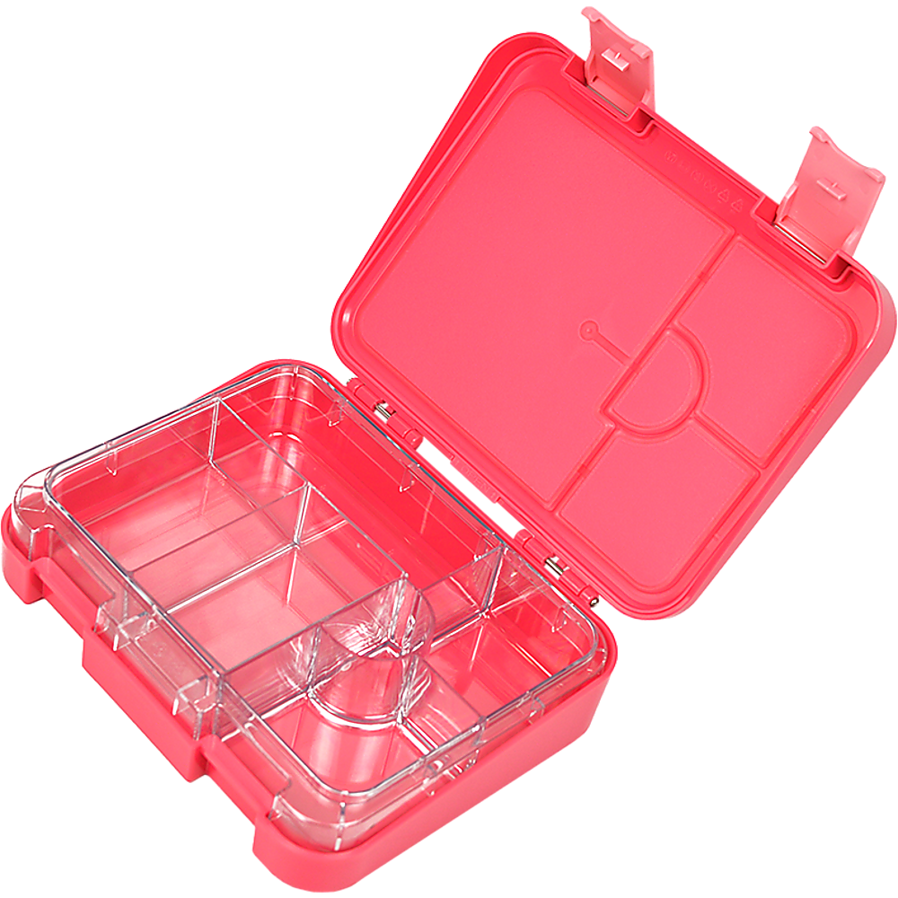 Bento Lunch Box Kids Leakproof Food Container School Picnic - Pink