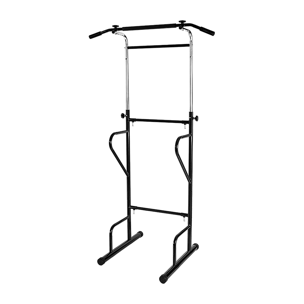 Adjustable pull up dip station hot sale