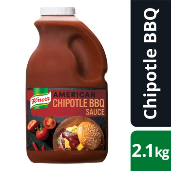 6 X Knorr Sauce Chipotle Bbq 2.1 Kg