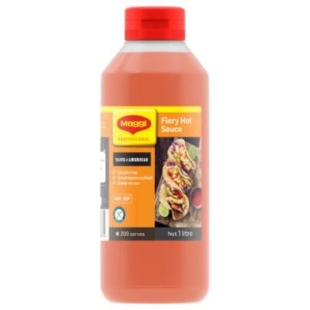 Maggi Fiery Hot Sauce 1L