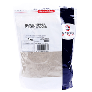 8 X Pepper Black Ground Premix 1Kg