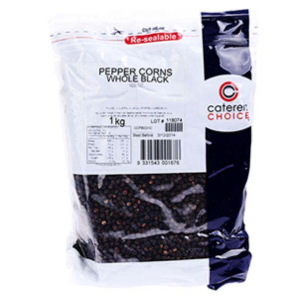 8Kg Peppercorns Black Whole 8 X 1Kg