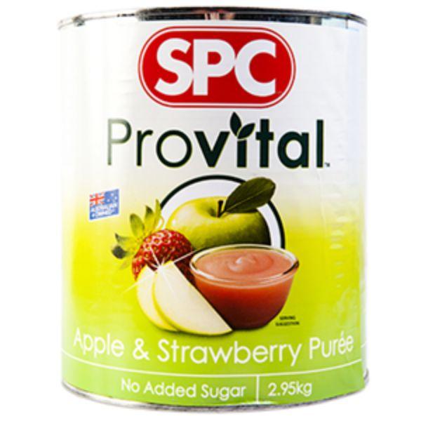 Spc Puree Provital Apple & Strawberry 2.95Kg