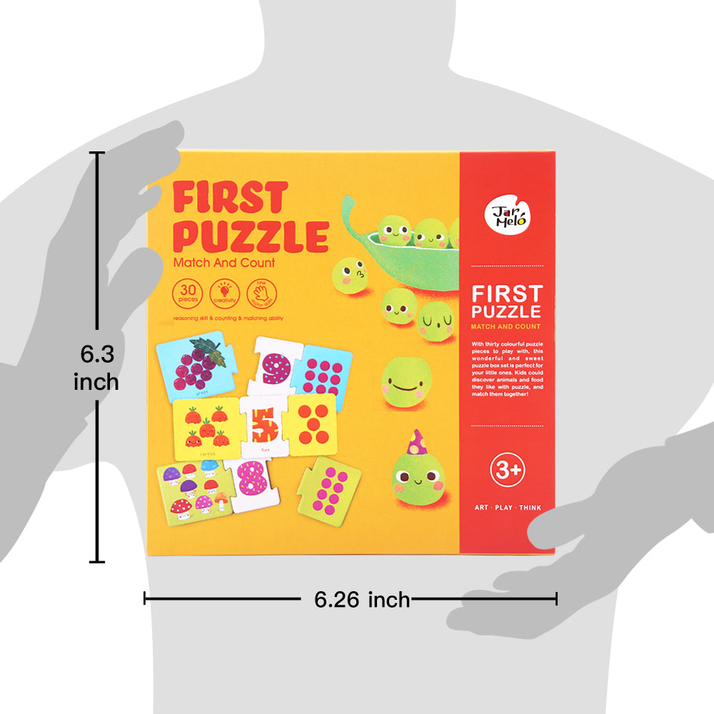 FIRST PUZZLE-MATCH AND COUNT GAME