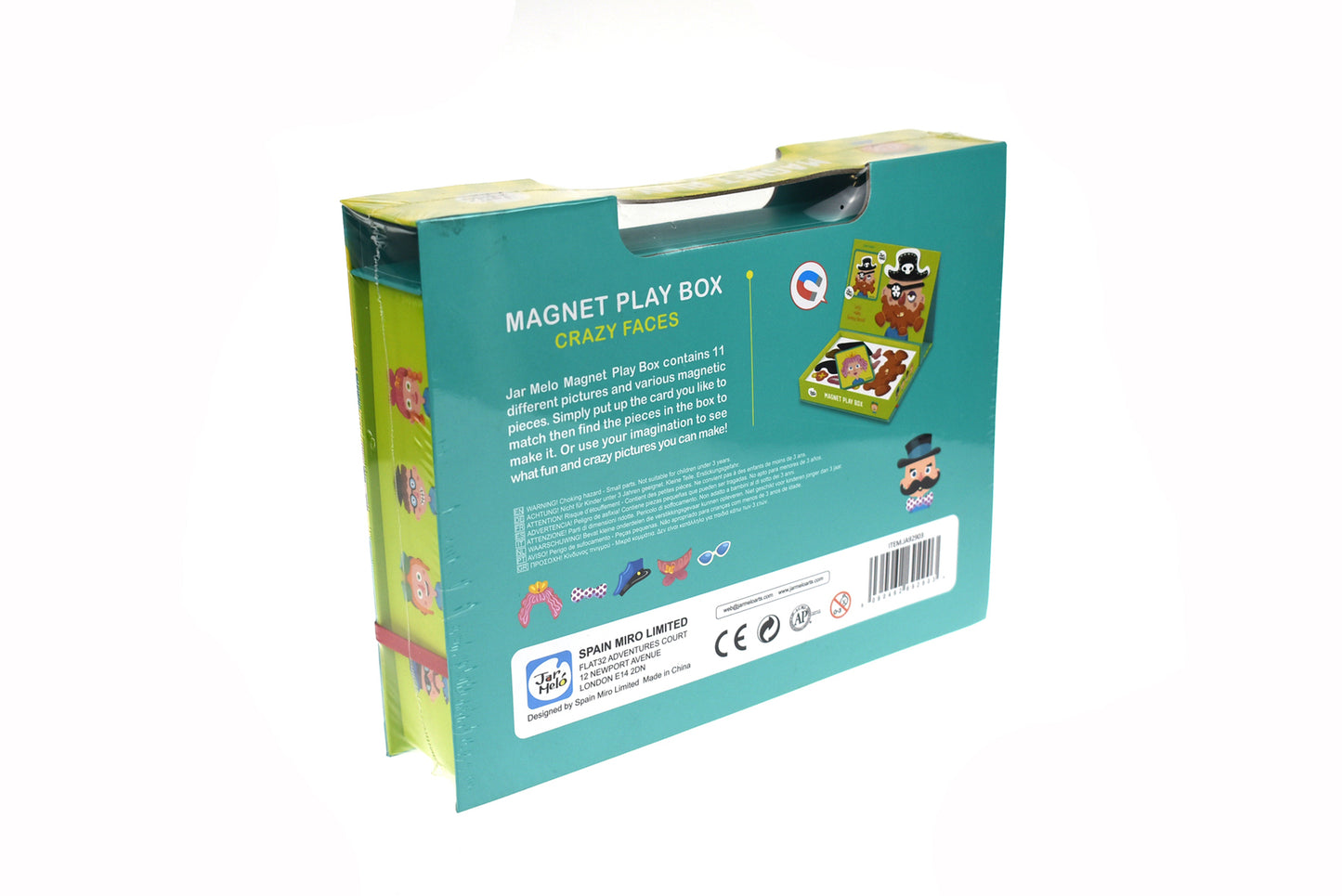 MAGNET PLAY BOX - CRAZY FACES