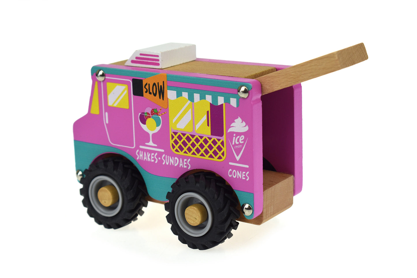 KD WOODEN ICE CREAM TRUCK