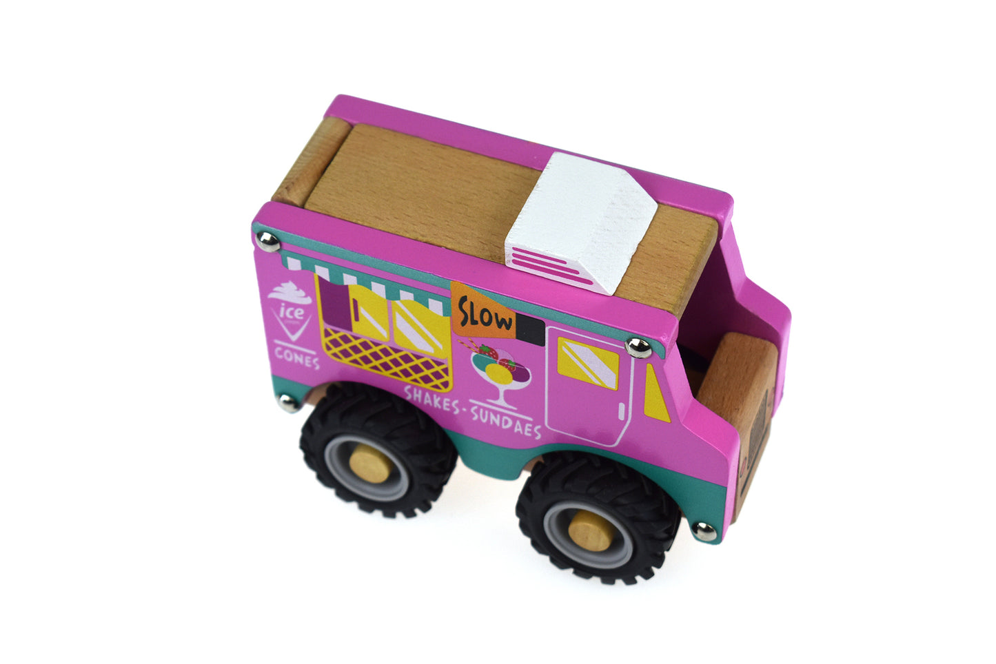 KD WOODEN ICE CREAM TRUCK