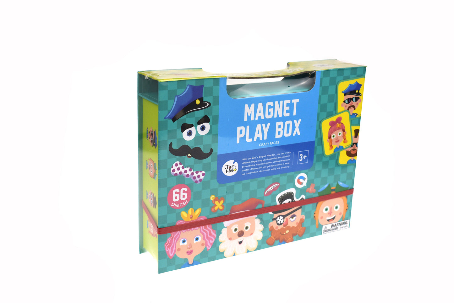 MAGNET PLAY BOX - CRAZY FACES